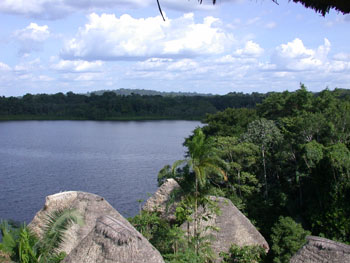 Right hand side of lake at NWC